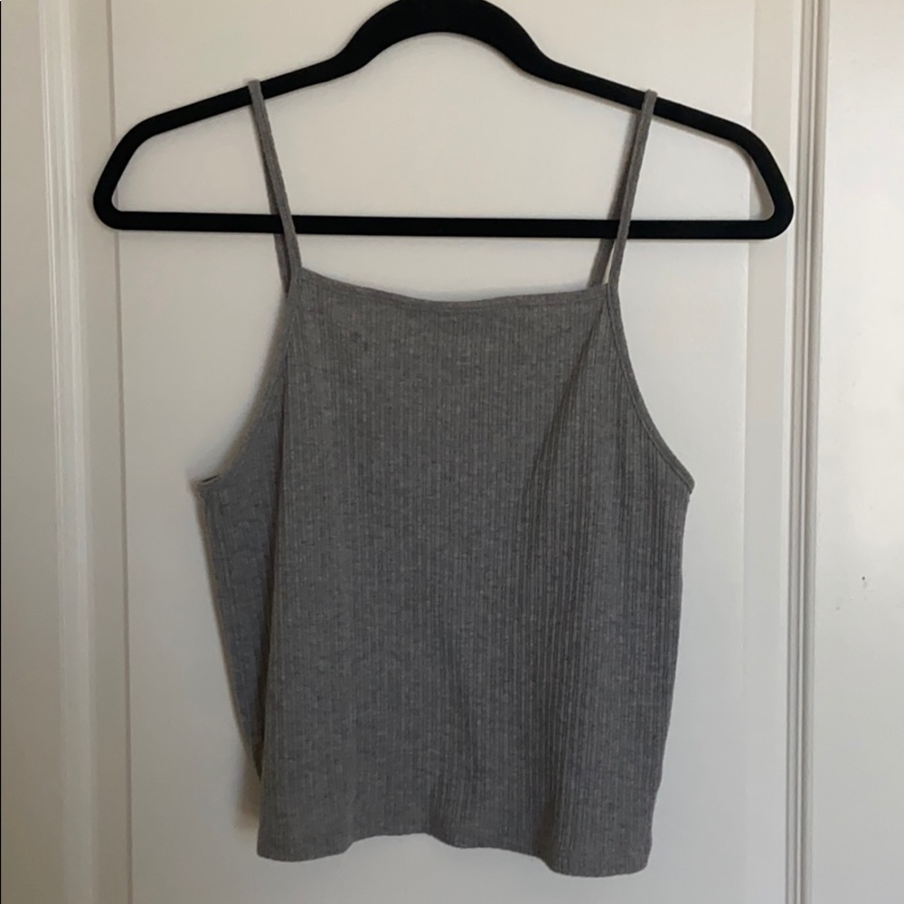 American Eagle High Neck Cropped Tank